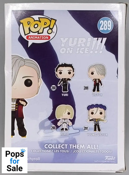 289 Victor - Yuri On Ice - Funko POP - Box Damaged