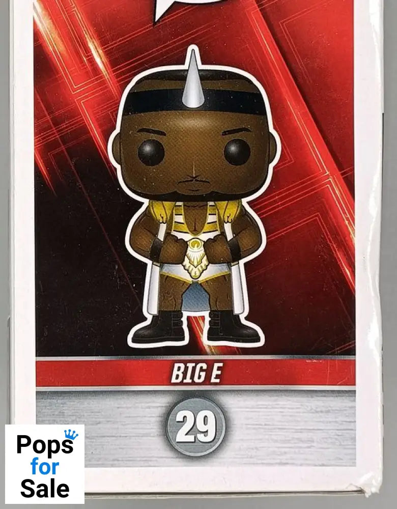 #29 Big E - WWE - Box Damaged Funko POP - PopsforSale.co.uk