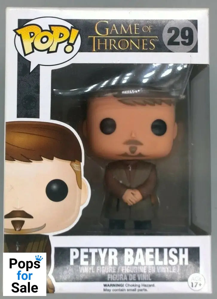 29 Petyr Baelish - Game of Thrones Funko POP - Box Damaged