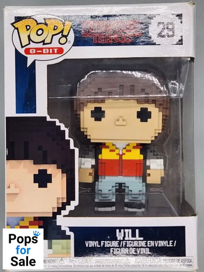 29 Will - 8-Bit - Stranger Things - Damaged Box Funko POP