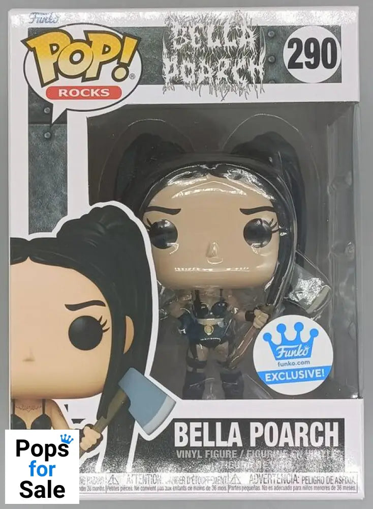 #290 Bella Poarch (w/ Axe) Rocks Funko POP