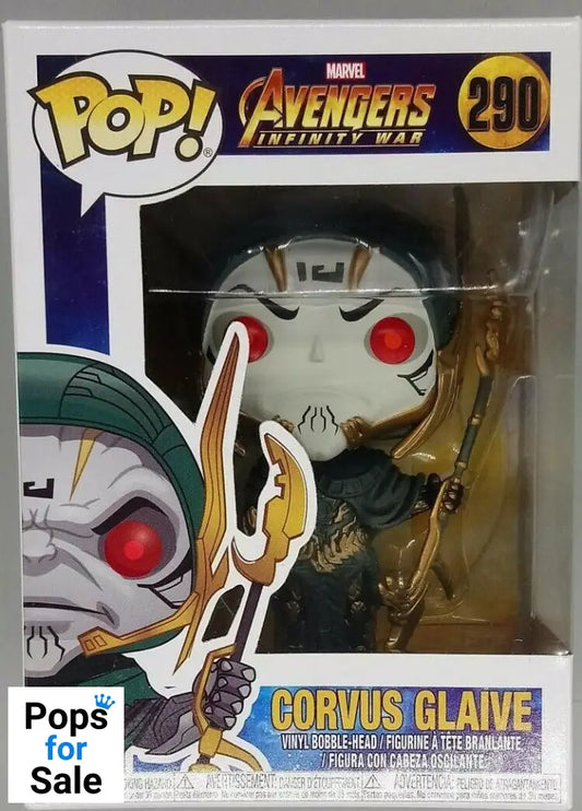 #290 Corvus Glaive - Marvel Avengers Infinity War Funko POP - PopsforSale.co.uk