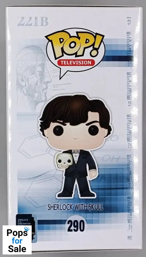 #290 Sherlock with Skull - Sherlock Funko POP - PopsforSale.co.uk