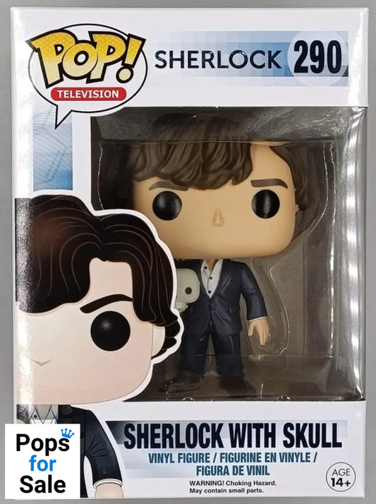#290 Sherlock with Skull - Sherlock Funko POP