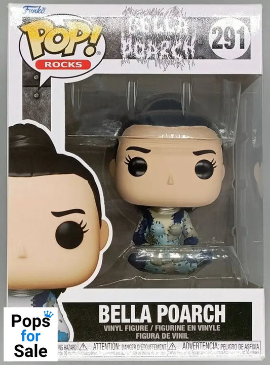 #291 Bella Poarch (Patchwork) Rocks - TikTok - Box Damaged Funko POP