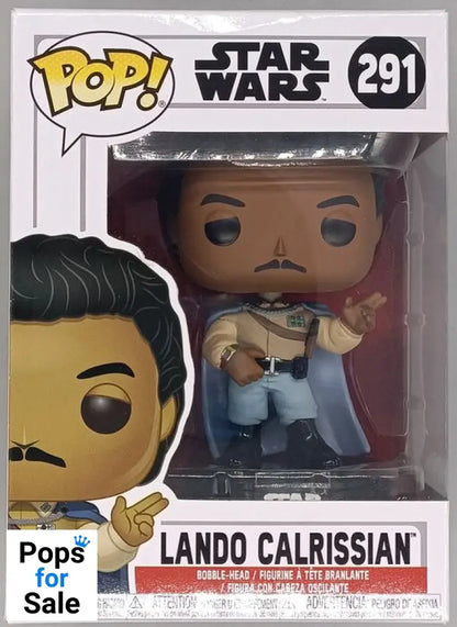 #291 Lando Calrissian (General) - Star Wars - Box Damaged Funko POP - PopsforSale.co.uk