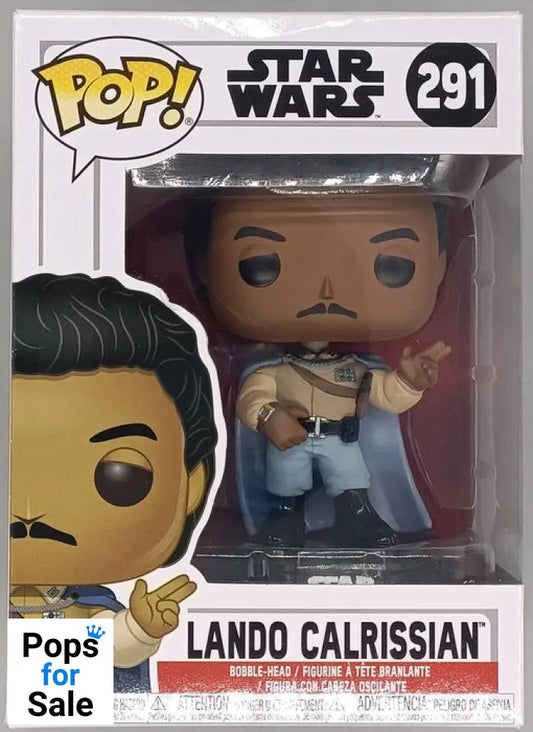 #291 Lando Calrissian (General) - Star Wars - Box Damaged Funko POP - PopsforSale.co.uk