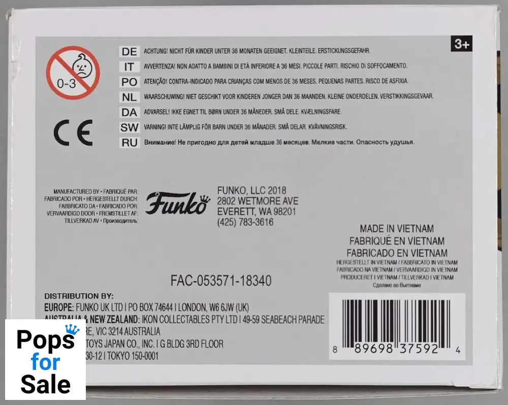 #291 Lando Calrissian (General) - Star Wars - Box Damaged Funko POP