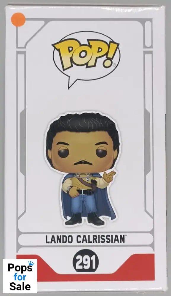 #291 Lando Calrissian (General) - Star Wars - Box Damaged Funko POP