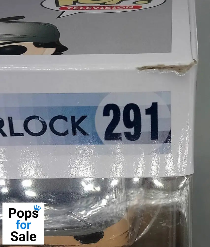 291 Sherlock (Deerstalker Hat) - Sherlock Funko POP - Box Damaged