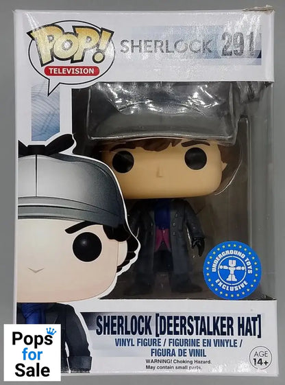 291 Sherlock (Deerstalker Hat) - Sherlock Funko POP - Box Damaged