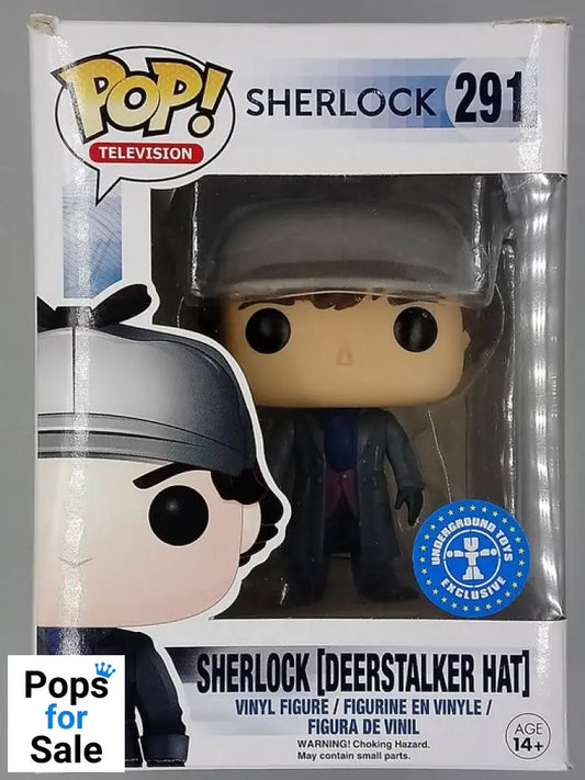 291 Sherlock (Deerstalker Hat) - Sherlock Funko POP - Box Damaged
