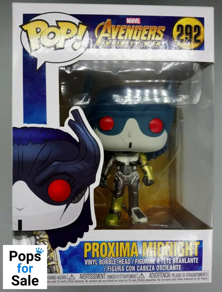 #292 Proxima Midnight - Marvel Avengers Infinity War Funko POP - PopsforSale.co.uk