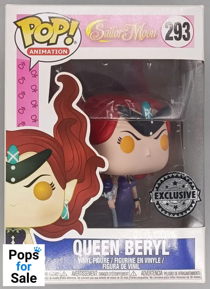 293 Queen Beryl - Sailor Moon - Funko POP - Box Damaged