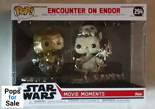 #294 Encounter on Endor - Movie Moment - Star Wars Funko POP - PopsforSale.co.uk