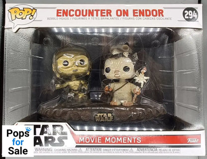 294 Encounter on Endor - Movie Moment - Star Wars Funko POP - Damaged Box