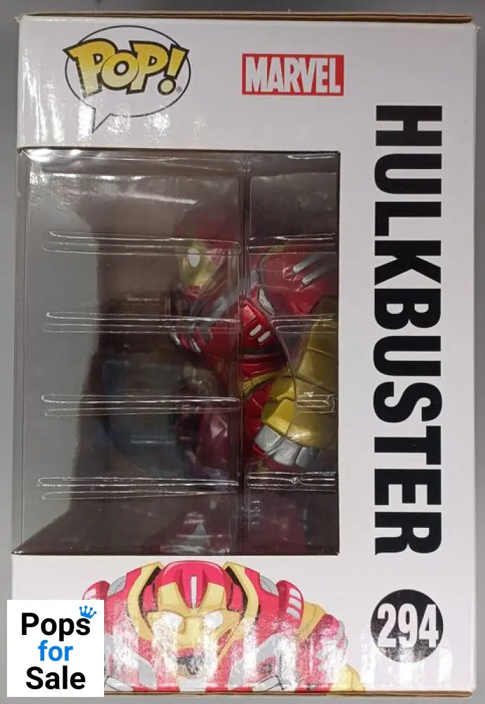 #294 Hulkbuster 6 inch - Marvel Avengers Infinity War Box Damaged Funko POP - PopsforSale.co.uk