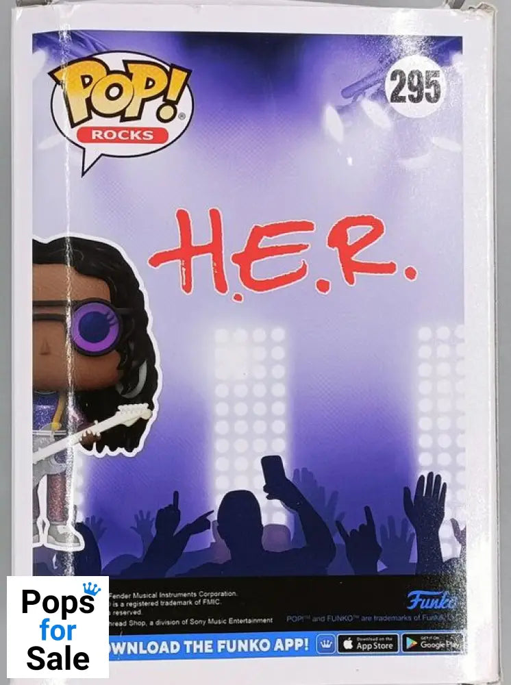 #295 H.E.R. - Rocks - Gabriella Sarmiento Wilson Box Damaged Funko POP