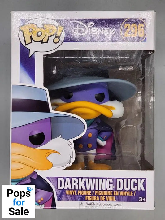 #296 Darkwing Duck - Disney - Box Damaged Funko POP - PopsforSale.co.uk