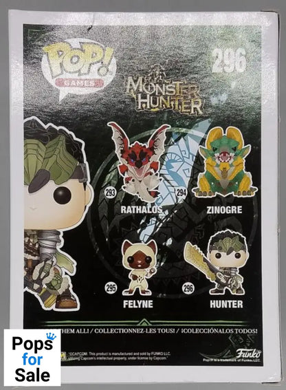 296 Hunter - Monster Hunter - Damaged Box Funko POP