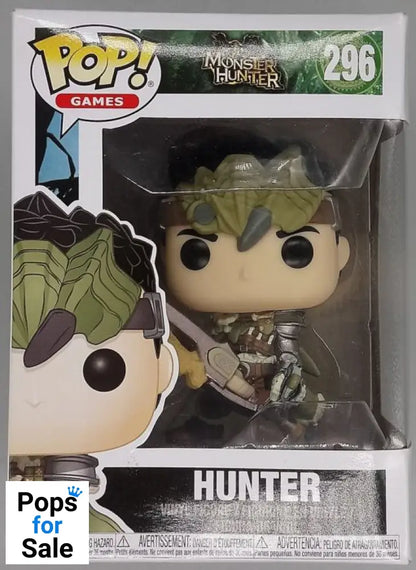 296 Hunter - Monster Hunter - Damaged Box Funko POP