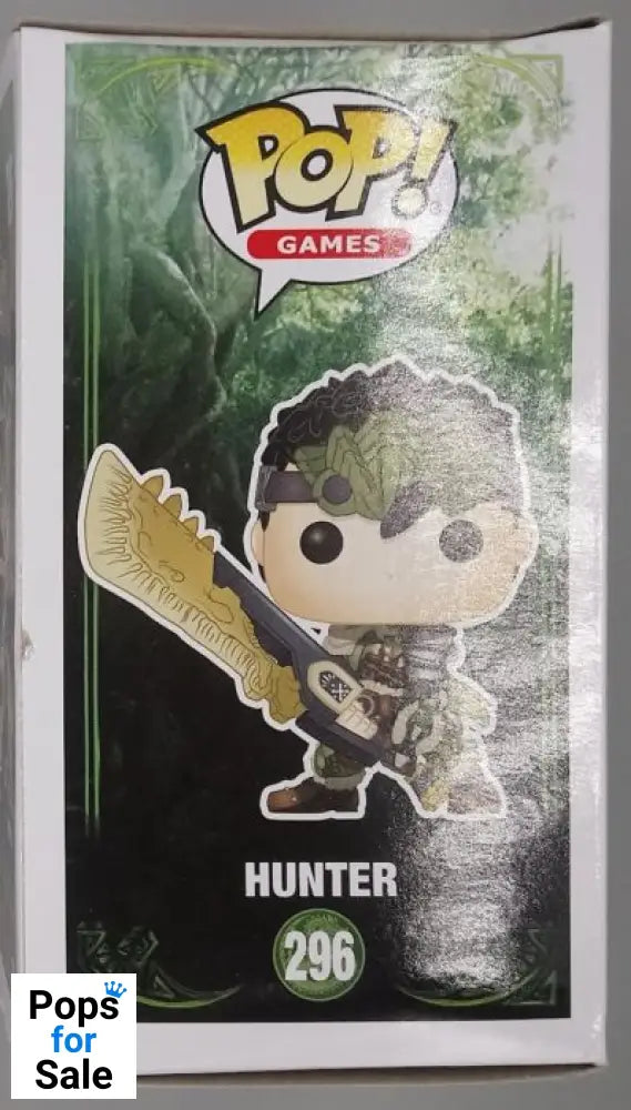 296 Hunter - Monster Hunter - Damaged Box Funko POP