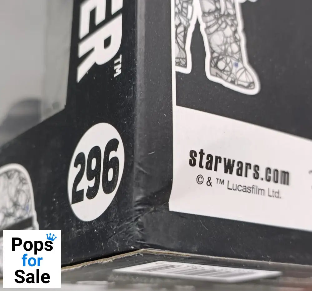 296 Stormtrooper (Futura) - Star Wars - Funko POP - Box Damaged