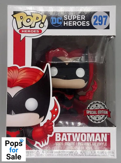 #297 Batwoman - DC Super Heroes - Box Damaged Funko POP - PopsforSale.co.uk