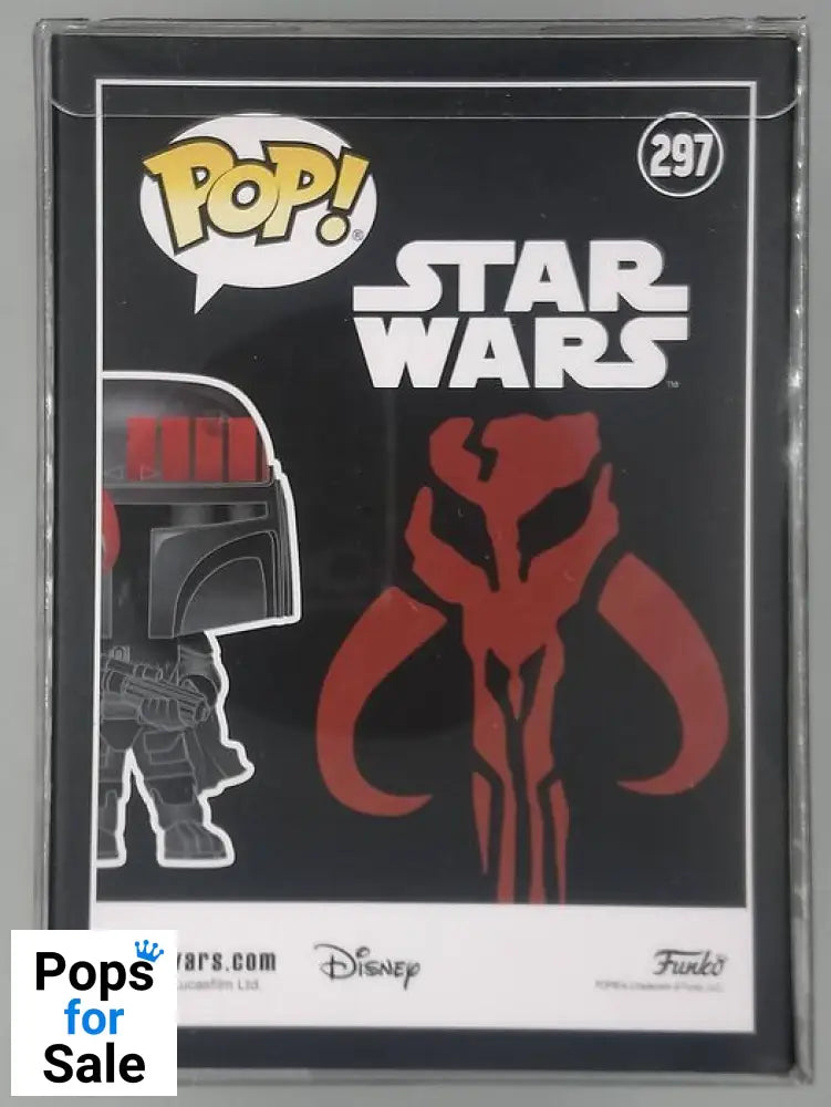 297 Boba Fett (Black) - Star Wars - 2020 Con Funko POP