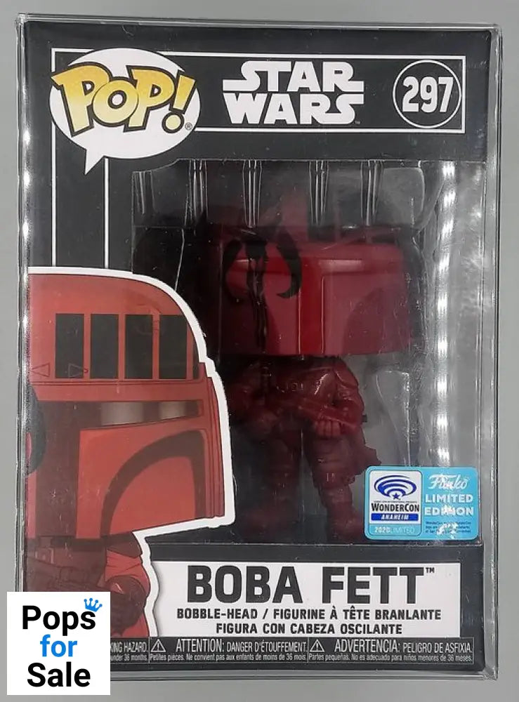 #297 Boba Fett (Burgundy) - Star Wars Funko POP - PopsforSale.co.uk