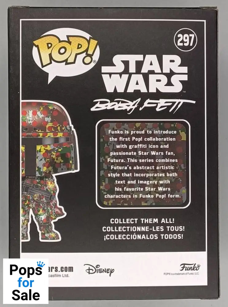 #297 Boba Fett (Futura) - Star Wars Funko POP - PopsforSale.co.uk