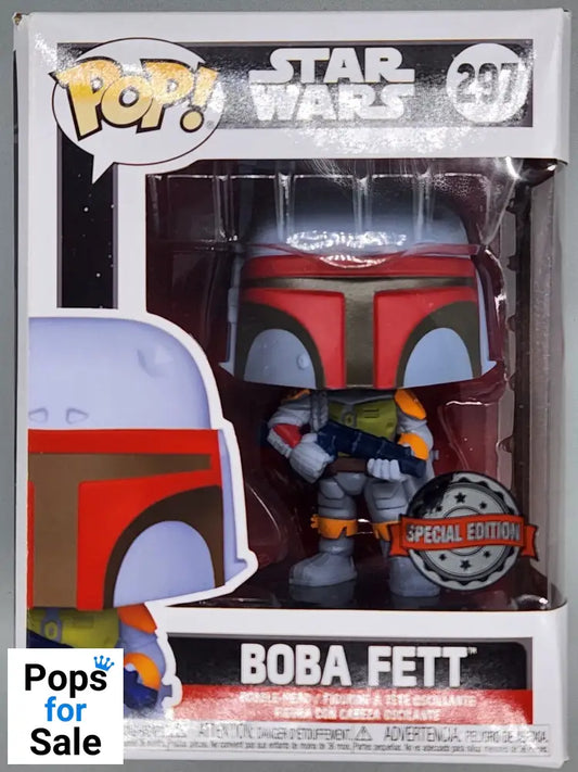 #297 Boba Fett (Vintage) - Star Wars - Box Damaged Funko POP - PopsforSale.co.uk