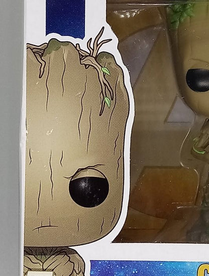 #297 Groot (w/ Game) Marvel Avengers Infinity War Box Damaged Funko POP - PopsforSale.co.uk