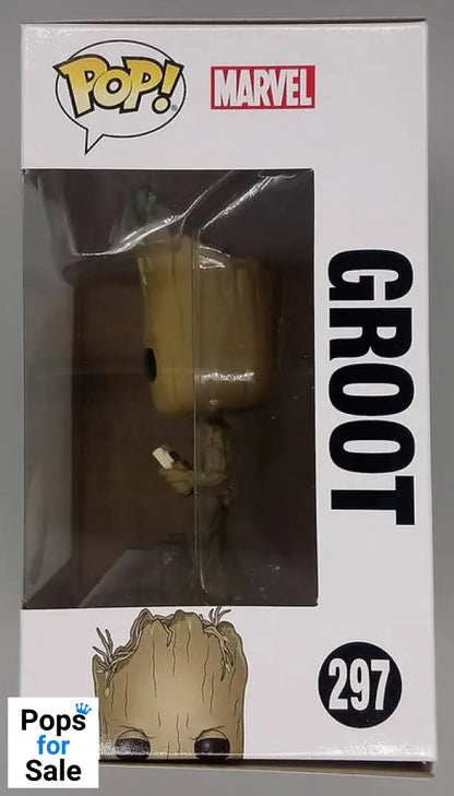 #297 Groot (w/ Game) - Marvel Avengers Infinity War Funko POP - PopsforSale.co.uk