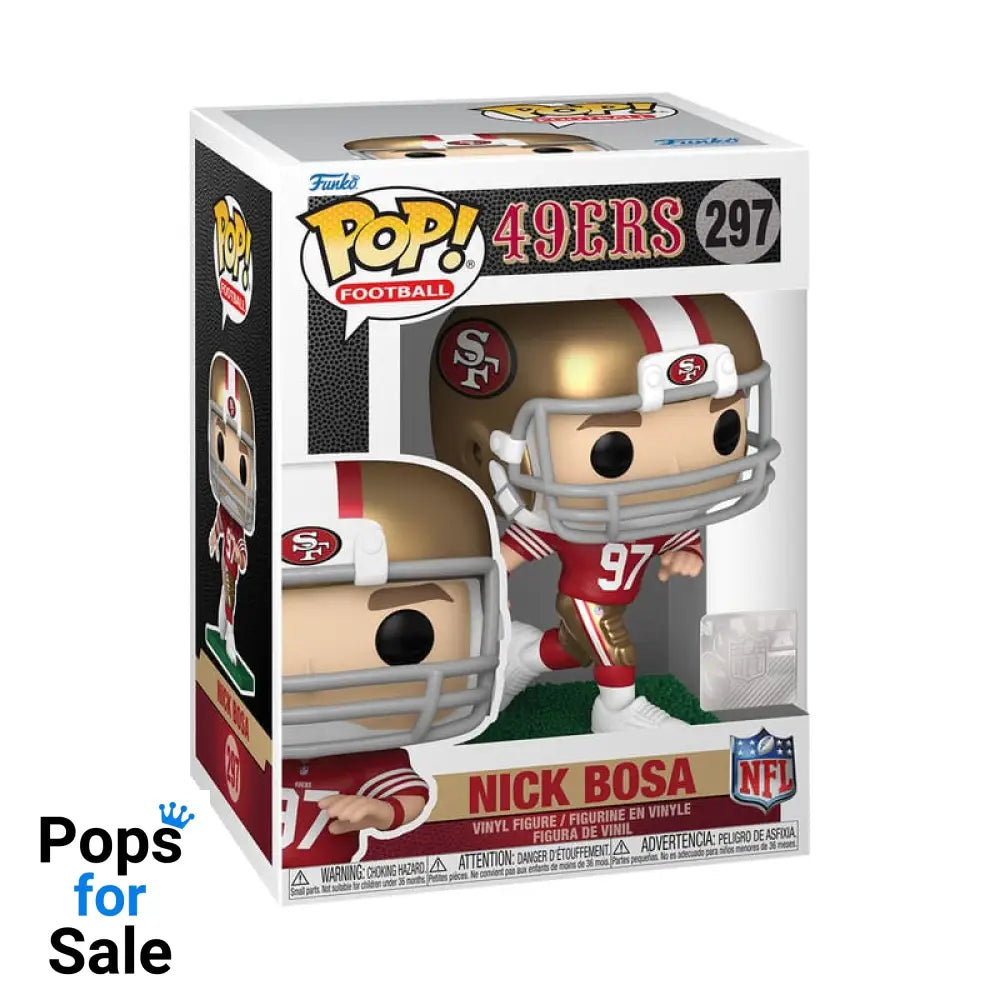 297 Nick Bosa - 49Ers Nfl Legends Funko Pop Presale