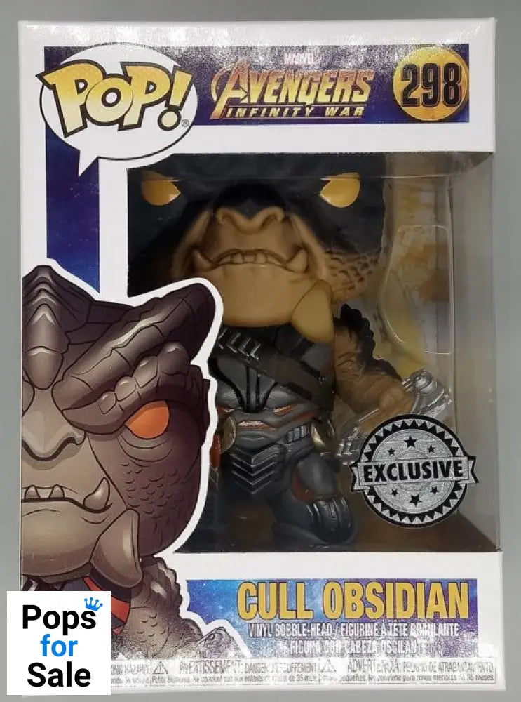 #298 Cull Obsidian - Marvel Avengers Infinity War Funko POP - PopsforSale.co.uk