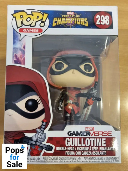 #298 Guillotine - Marvel Contest of Champions Funko POP - PopsforSale.co.uk