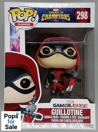 298 Guillotine - Marvel Contest of Champions Funko POP - Damaged Box