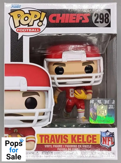 298 Travis Kelce (road) - NFL Legends - Kansas City Chiefs Funko POP - Brand New