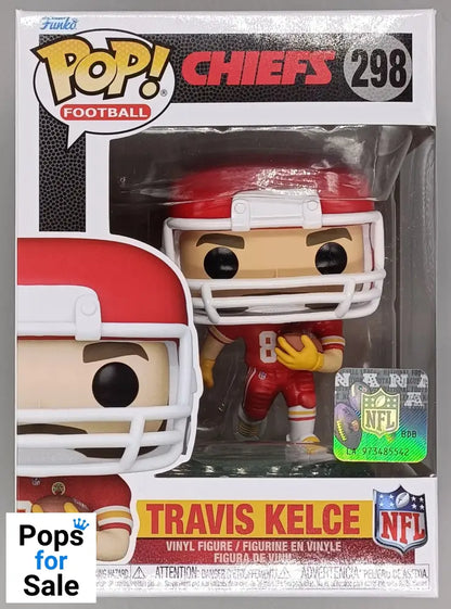 298 Travis Kelce (road) - NFL Legends - Kansas City Chiefs Funko POP - Brand New