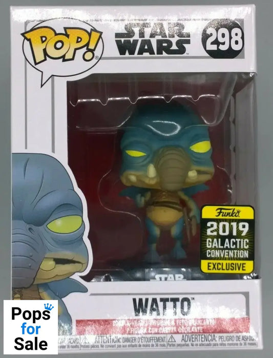 298 Watto - Star Wars - 2019 Con Exclusive - Funko POP - Box Damaged