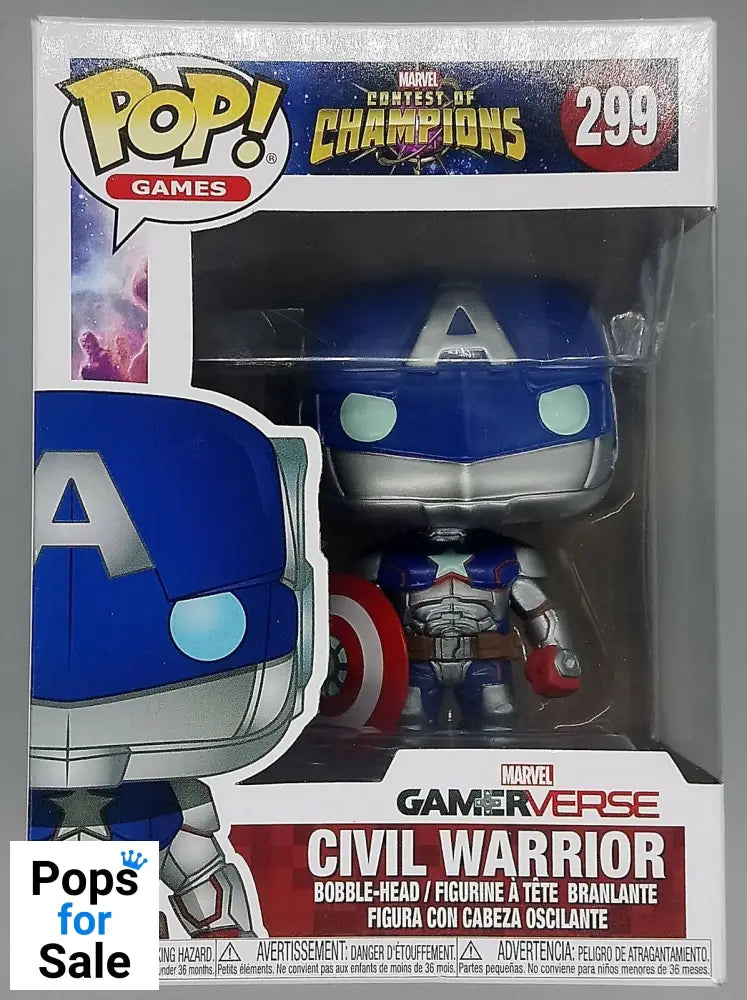299 Civil Warrior - Marvel Contest of Champions Funko POP