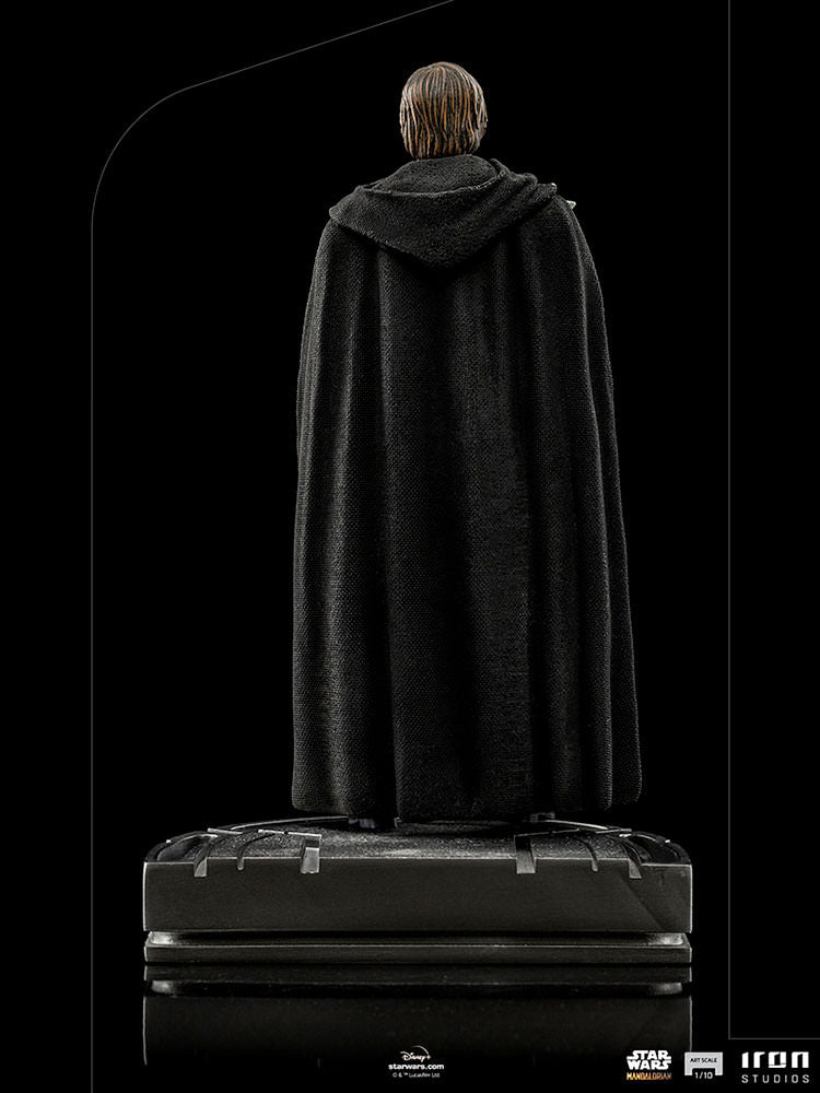 Star Wars The Mandalorian Art Scale Statue 1/10 Luke Skywalker and Grogu 21 cm Scale Figures