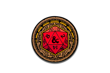 Pinfinity AR Pin: Ornate D20 - Dungeons & Dragons PFDD003 Pin