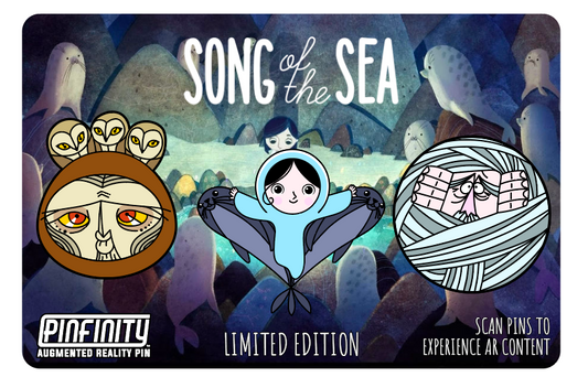 Pinfinity AR Pin: Limited Edition Song Of The Sea 3 Pin Set PCSSSSET001 Pin