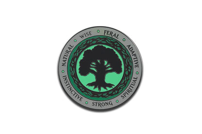 Pinfinity AR Pin: Green Mana Crest - Magic the Gathering PFMTG010 Pin