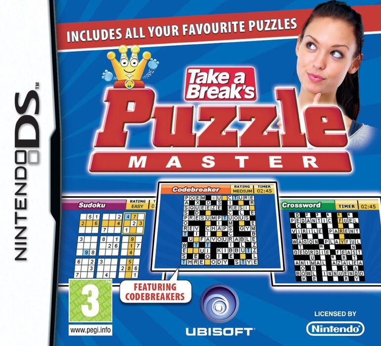 Take a Break's Puzzle Master for Nintendo DS/3DS