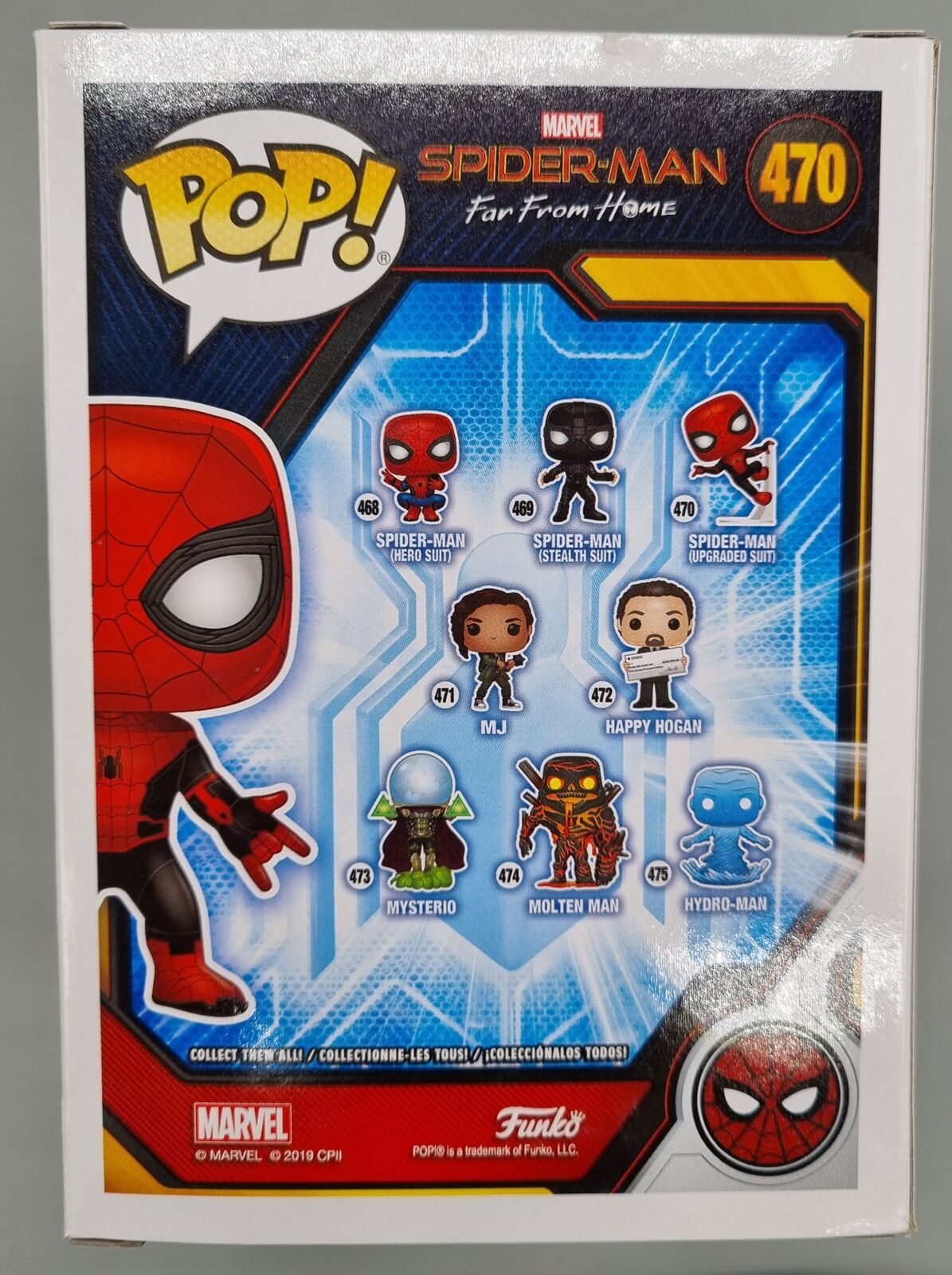 #470 Spider-Man (Upgraded Suit) Marvel Far from Home Funko POP