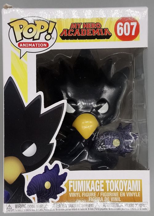 #607 Fumikage Tokoyami - My Hero Academia Box Damaged Funko POP