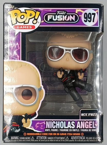 997 - Nicholas Angel - Hot Fuzz - Funko Fusion Box Damaged Funko POP